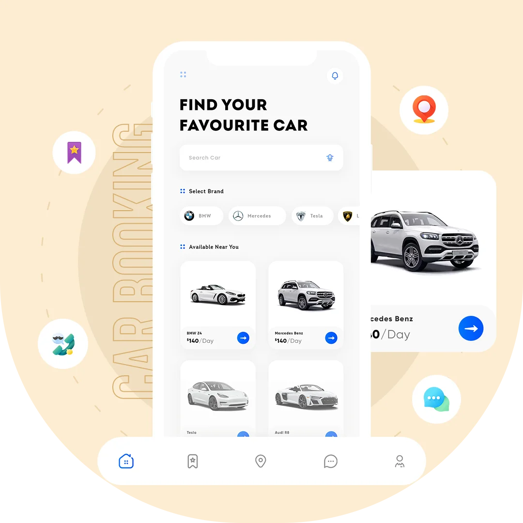 On-Demand App for Car Service Booking