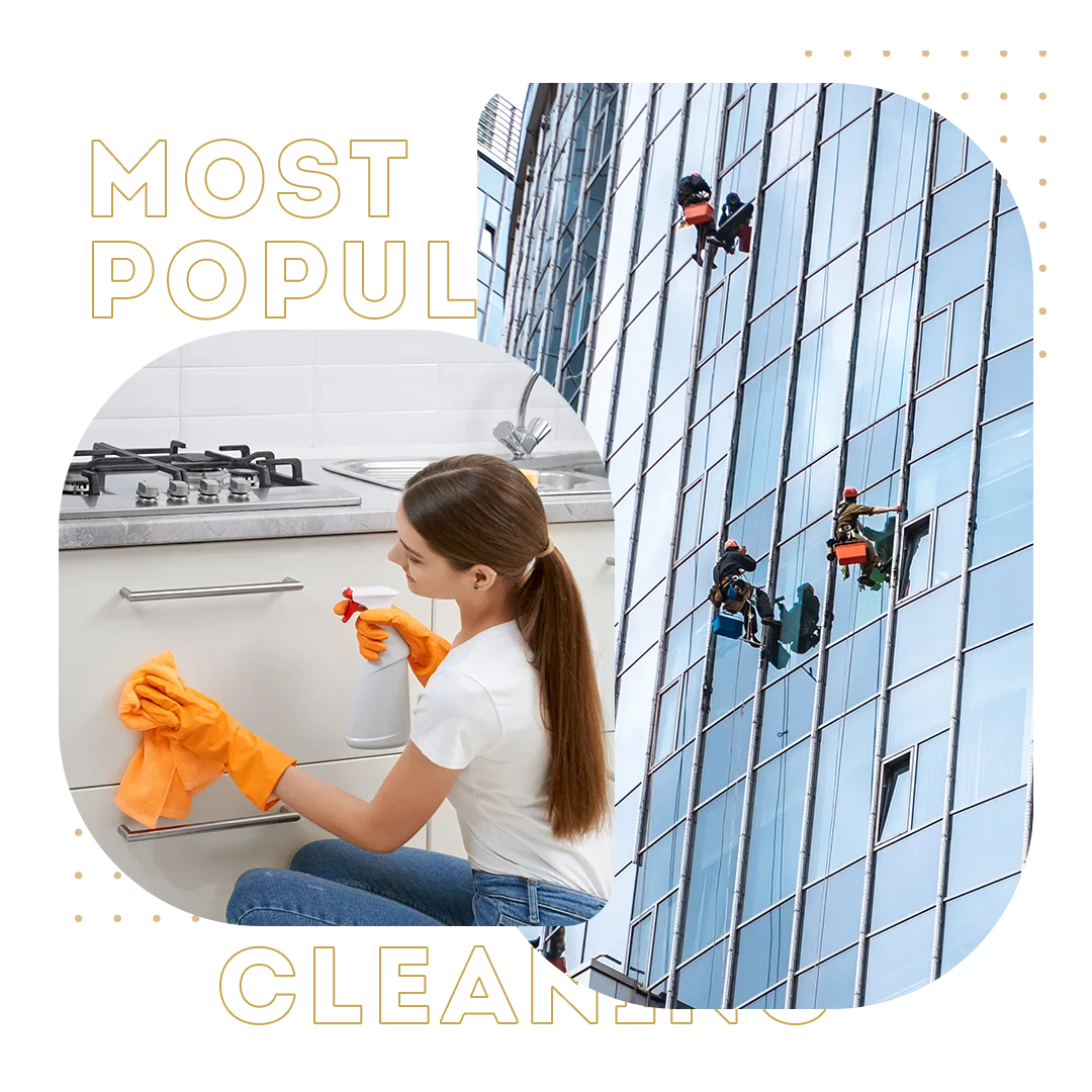 Most popular types of On-demand Cleaning Services
