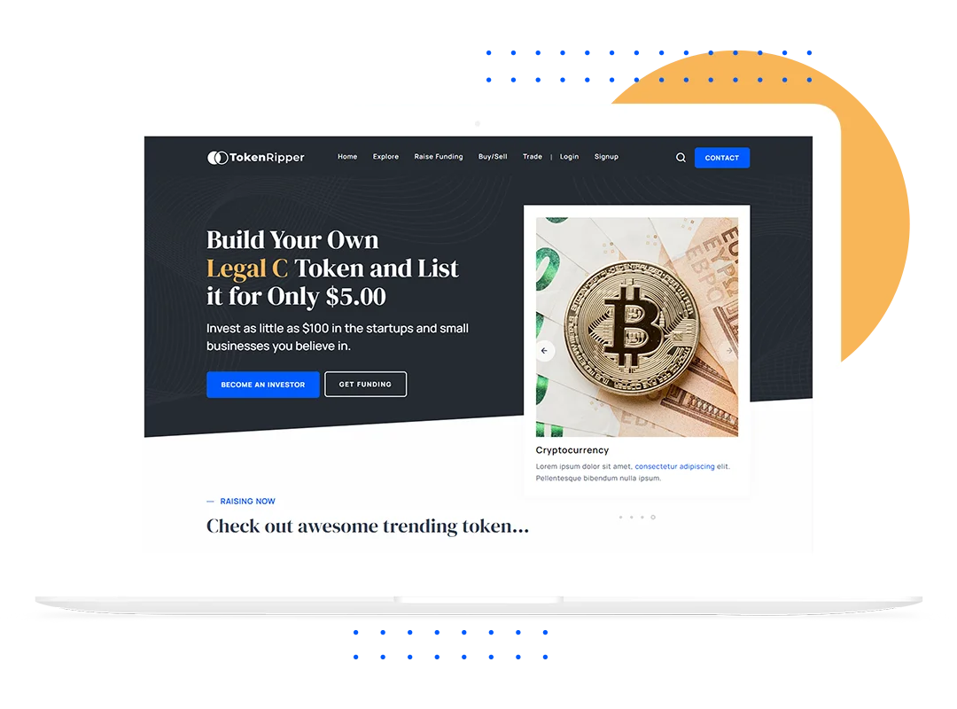 Coin/Token Maker Marketplace